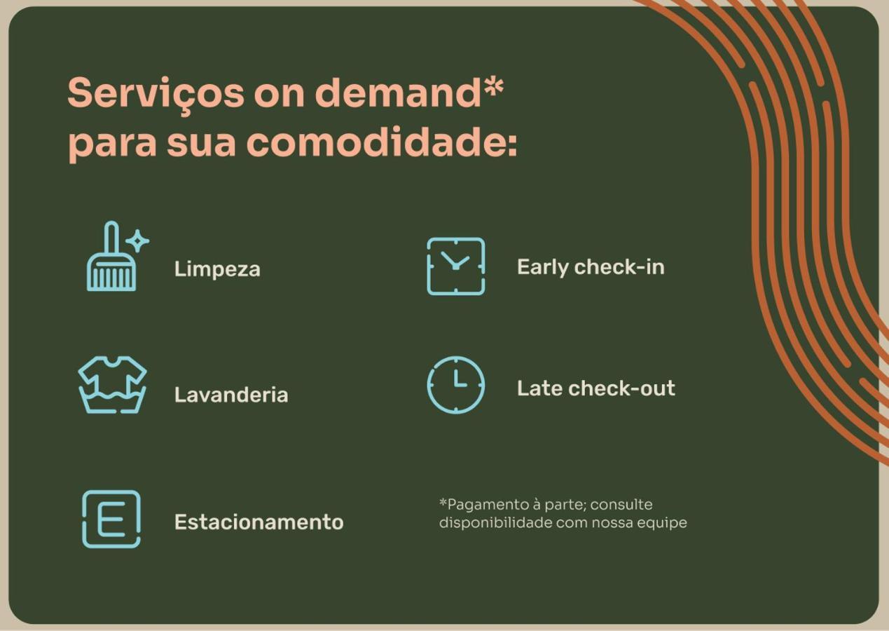 Nomah - Aptos Por Temporada No Bras Apartment Sao Paulo Bagian luar foto